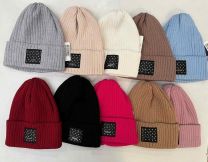 Czapki damskie (uniwersalny/12szt)