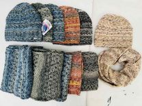 Komplet czapki damskie (uniwersalny/12kpt)