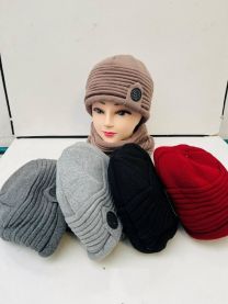 Komplet czapki damskie (uniwersalny/12kpt)