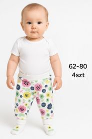 Spodnie niemowlęce Turecka (62-80/12szt)