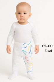 Spodnie niemowlęce Turecka (62-80/12szt)