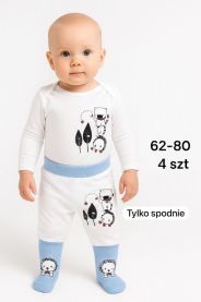 Spodnie niemowlęce Turecka (62-80/12szt)