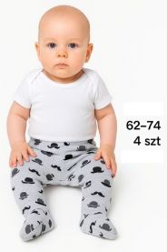 Spodnie niemowlęce Turecka (62-74/12szt)