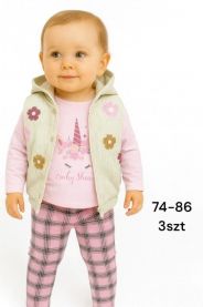 Komplet Dziecięce Turecka (74-86/12kpt)