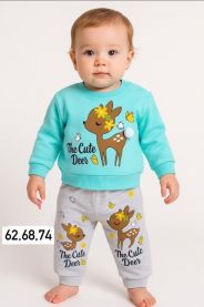 Komplet Dziecięce Turecka (62-74/12kpt)