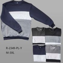 Bluzy bez kaptura męskie (M-3XL/12szt)