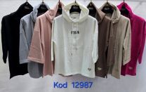 Bluzy z kapturem Turecka (uniwersalny/12szt)
