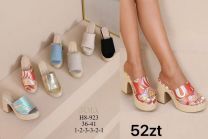 Klapki na obcasie (36-41/12P)