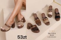 Klapki na obcasie (36-41/12P)