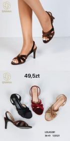 Sandały na szpilce (36-41/12 Par)