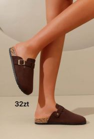 Klapki zakryte palce damskie(36-41/12P)