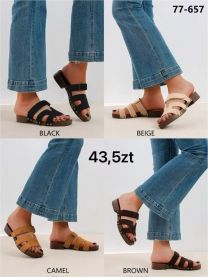 Klapki na płaskim (36-41/12P)