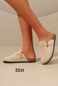 Klapki zakryte palce damskie(36-41/12P)