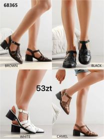 Sandały na obcasie (36-41/12P)