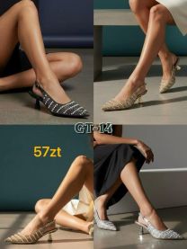 Sandały na szpilce (36-41/12 Par)