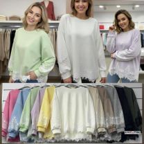 Bluzy bez kaptura włoska (uniwersalny/6szt)