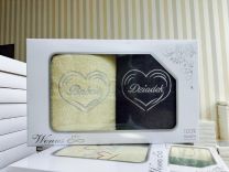 Komplet Ręczniki ”Dzień Babci i Dziadka" (70x140cm/6kpt)