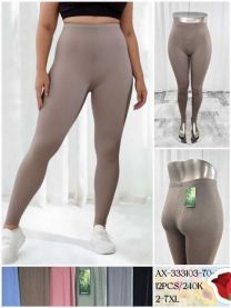 Spodnie leginsy damskie (2-7XL/12szt)
