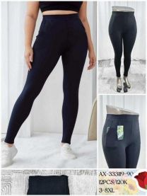 Spodnie leginsy damskie (3-8XL/12szt)