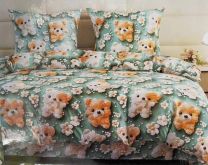 Komplet pościel 3 częściowy (160x200cm/6kompletów)