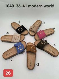 Klapki na płaskim (36-41/12P)