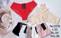 Stringi damskie (L-2XL/24szt)