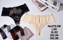 Stringi damskie (L-3XL/24szt)