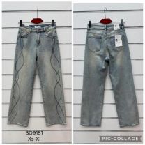 Spodnie jeansowe damskie (XS-XL/10szt)