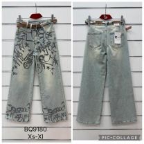 Spodnie jeansowe damskie (XS-XL/10szt)
