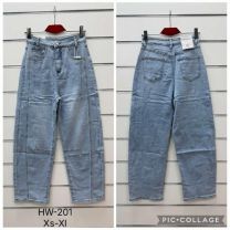 Spodnie jeansowe damskie (XS-XL/10szt)