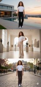 Spodnie dziecięce (128-164/7szt)