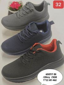 Buty sportowe wiązane męskie (41-46/12P)