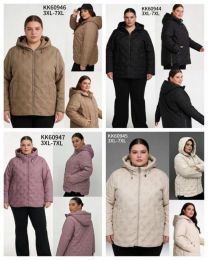 Kurtka damskie (3XL-7XL/5szt)