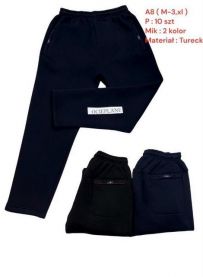 OCIEPLANE_Spodnie dresowy męskie (M-3XL/10szt)