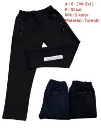 OCIEPLANE_Spodnie dresowy męskie (M-3XL/10szt)