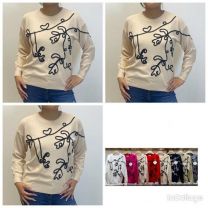 Swetry damskie (L-3XL/12szt)