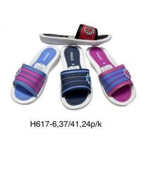 Klapki basenowe damskie (37-41/24P)