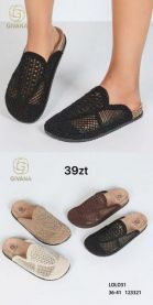 Klapki zakryte palce damskie(36-41/12P)