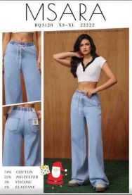 Spodnie Jeans damskie (XS-XL/12SZT)