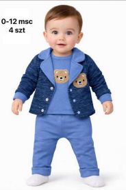 Komplet niemowlęcy Turecka (0-12M/12kpt)