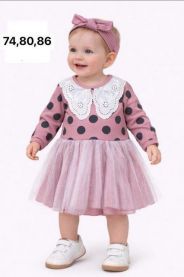 Sukienki dziewczęce turecka (74-86/12szt)