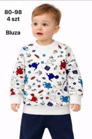 Bluzy Dziecięce Turecka (80-98/12szt)