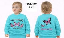 Bluzy Dziecięce Turecka (104-122/12szt)