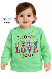 Bluzy Dziecięce Turecka (80-98/12szt)