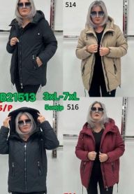 Kurtka damskie (3XL-7XL/5szt)