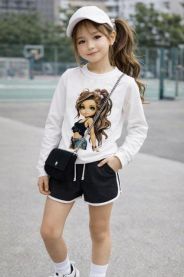 Bluzka dziewczęca (4-14LAT/6szt)