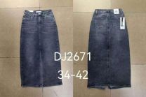 Spódnica jeansy damskie (34-42/10szt)