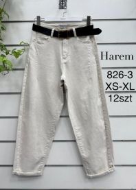 Spodnie Jeans damskie (XS-XL/12SZT)