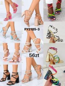 Sandały na obcasie (36-41/12P)