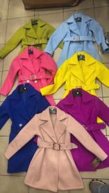 Płaszcze dziewczęca (4-14LAT/6szt)